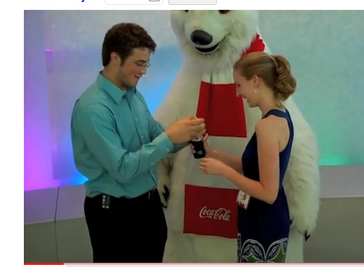 Coke Creative Marriage Proposal