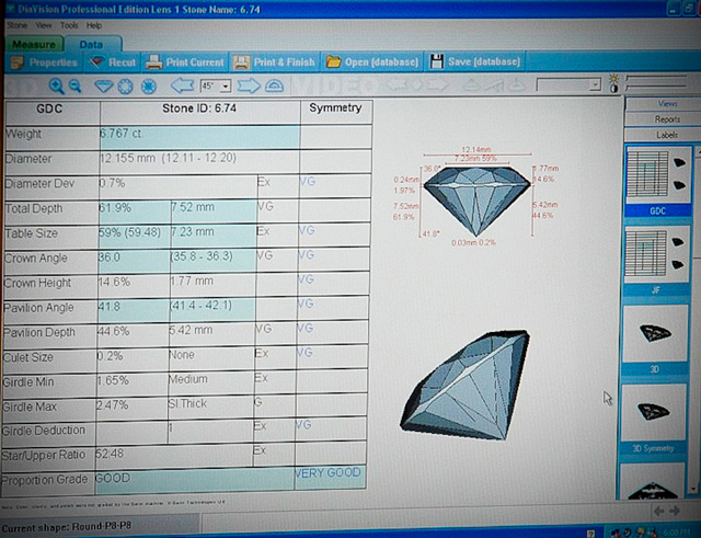 Diamond Cutting and Appraisal