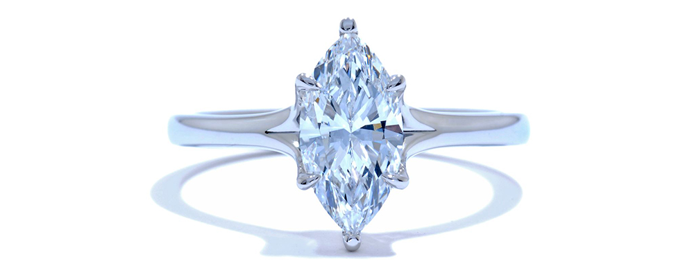marquise diamond ring - Ascot Diamonds