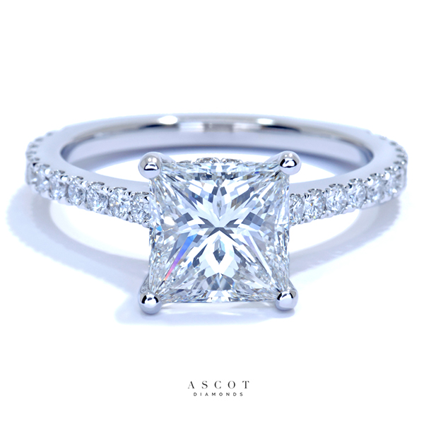 Princess-Cut-Diamond-Engagement-Ring-by-Ascot-Diamonds