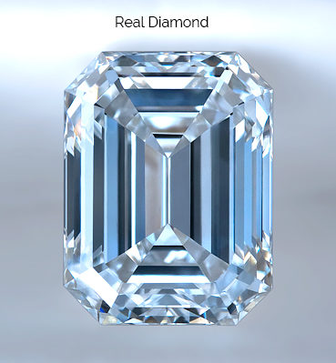 natural - real diamond