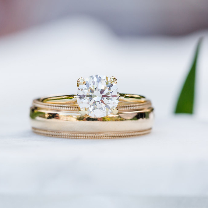 Brilliant round cut diamond engagement ring - Ascot Diamonds Atlanta, Washington DC, Dallas, NY