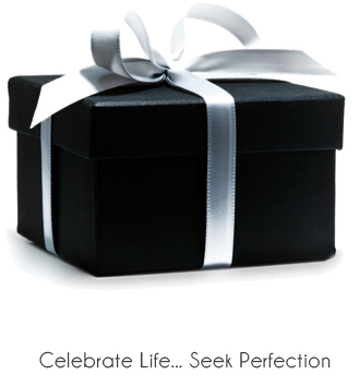 celebrate life, seek perfection.. Gift box from Ascot Diamonds