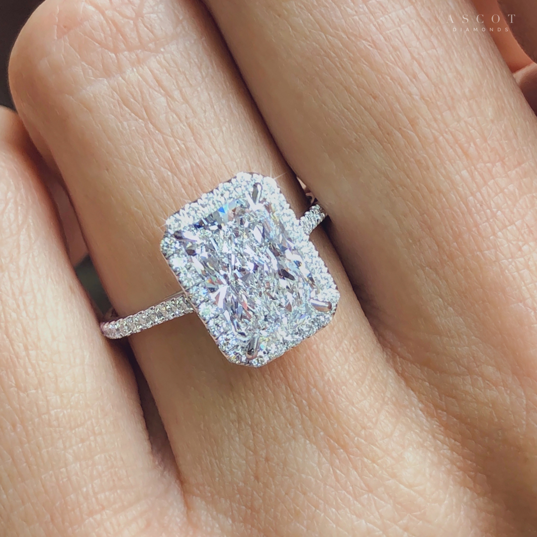 Radiant-Cut-Diamond-Halo-Ring-by-ascot-diamonds
