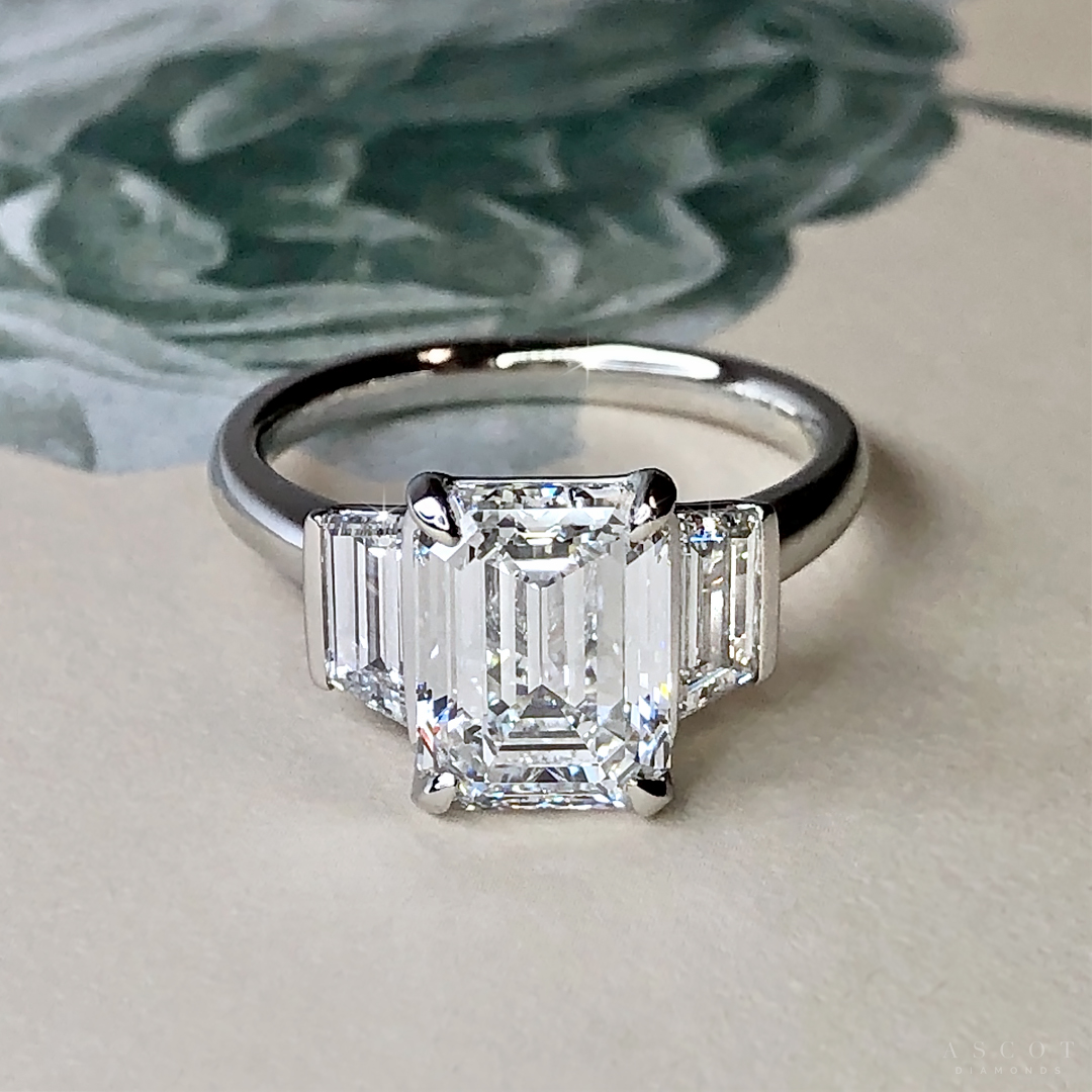 Antique 3-Stone Diamond Engagement Ring 1 Carat Platinum Trinity Band Old  Mine | Three stone engagement rings, Rustic engagement rings, Dream engagement  rings