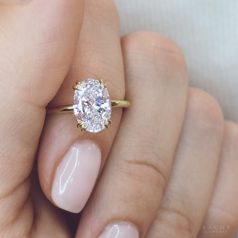 Meteorite Wedding Ring Set with Diamond Ring | Jewelry by Johan - Jewelry  by Johan