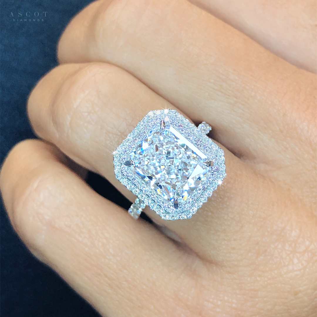 Buy Dewdrop Design Diamond Ring Ring Online | ORRA