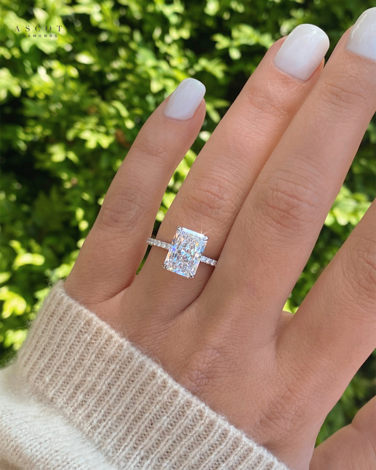 Shop 3 ct Princess Cut Engagement Ring For Engagement